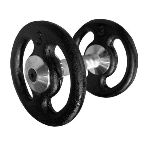 Dumbbell Pintado Pegada Recartilhada