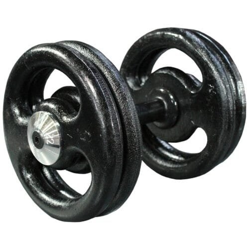 Dumbbell Pintado Pegada Emborrachada